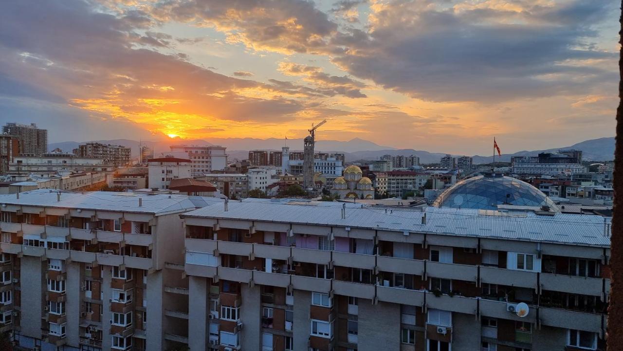 Risto Apartment 斯科普里 外观 照片